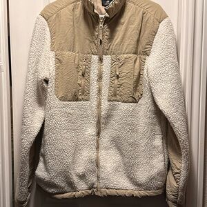 H&M Beige Sherpa Jacket